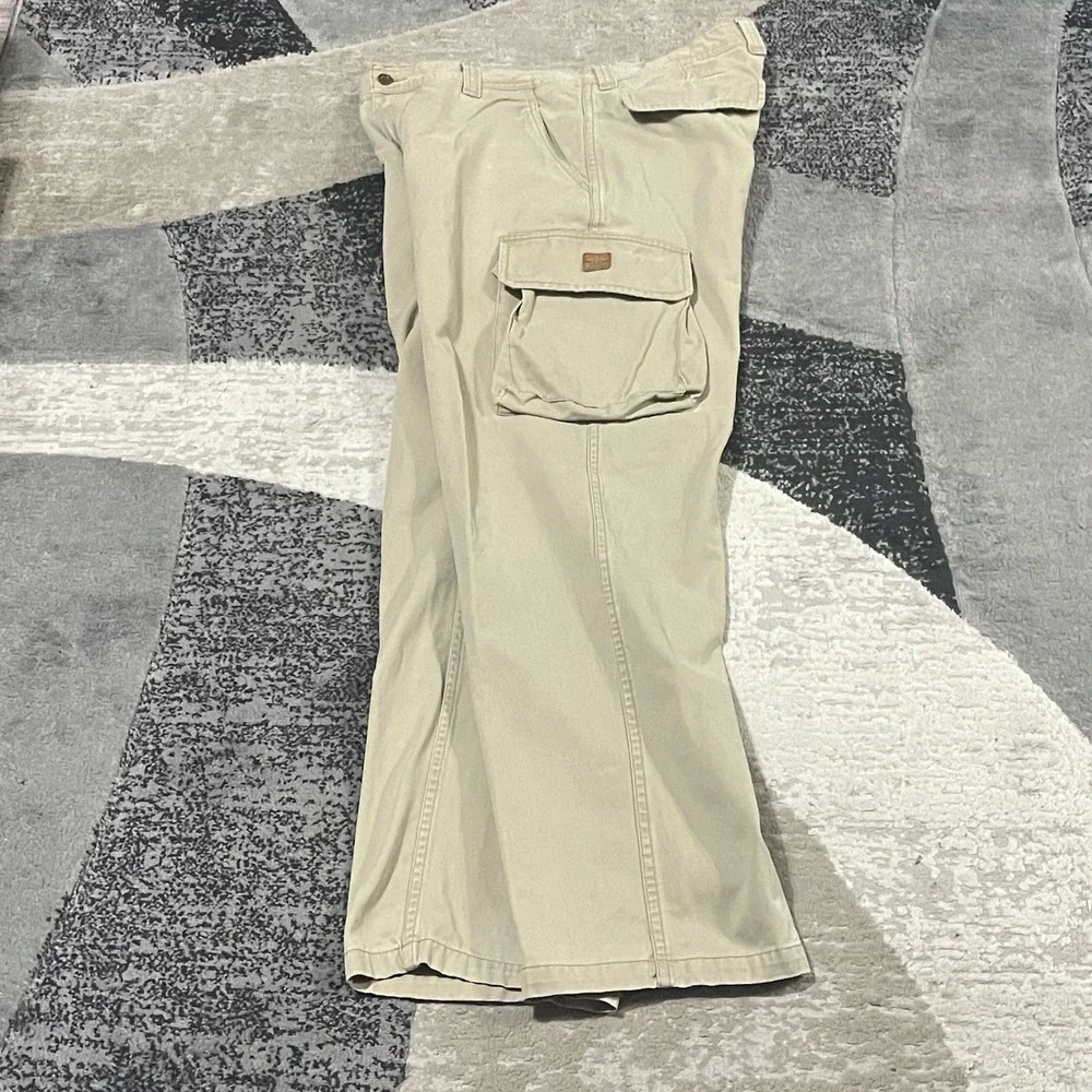 Polo Ralph Lauren Cargo Pants Men 36x34 Brown Paratrooper Utility Military USA - Picture 3 of 16